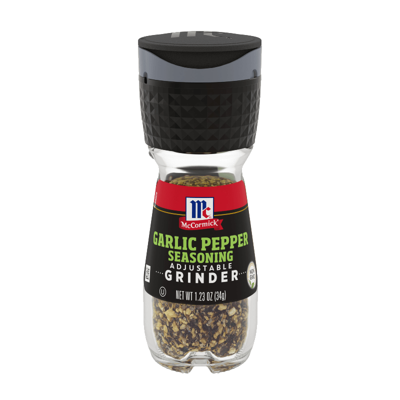 garlic pepper seasoning grinder