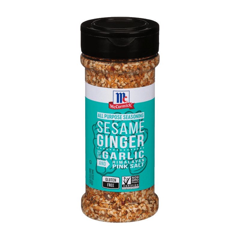 McCormick All Purpose Ginger Garlic Sesame Pink Salt 4.84 oz