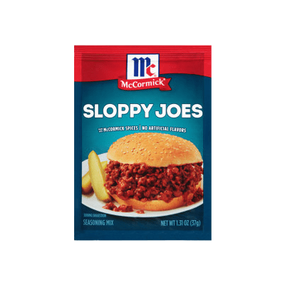 McCormick Seasoning Mix, Sloppy Joes 1.31 Oz, Gravy