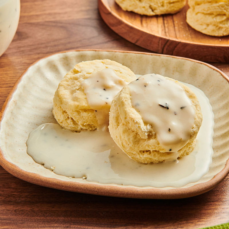 American biscuits and hot sale gravy