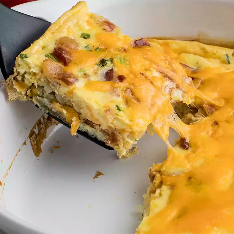 Bacon and eggs casserole deals