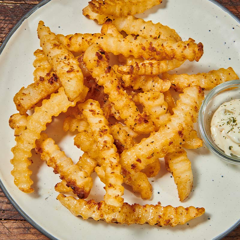 Air Fryer Parmesan Ranch French Fries Recipe & Weston French Fry Cutter  Review - From Val's Kitchen