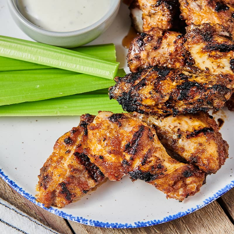 Grilled Chicken Wings Recipe - The Cookie Rookie®