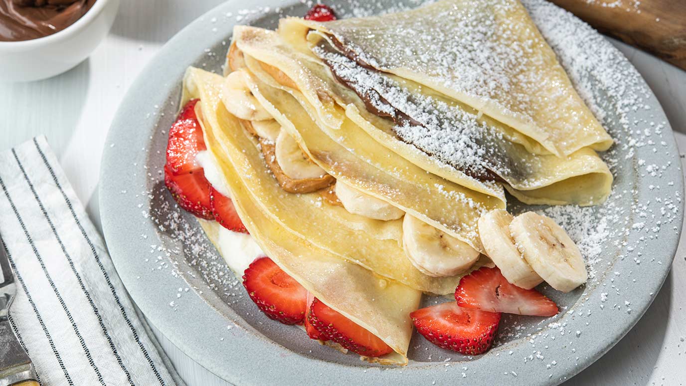 Homemade Filled Crepes |