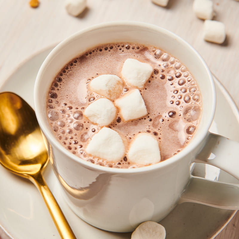 Coconut milk sale hot chocolate