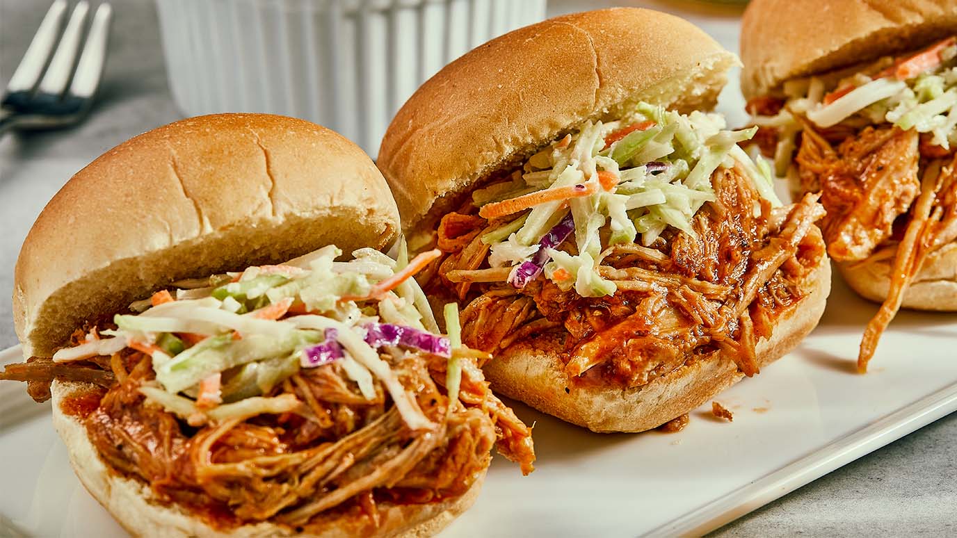 Brined sales pulled pork