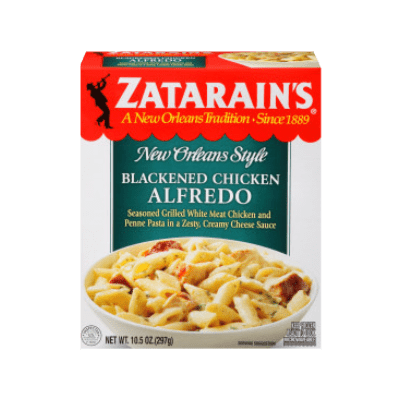 Zatarain's Frozen Meal - Blackened Chicken Alfredo