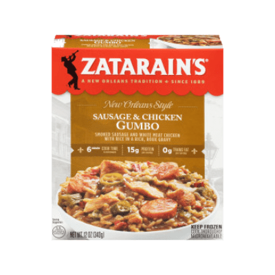 Zatarain's Frozen Meal - Gumbo - Sausage & Chicken, 12 oz 12 oz