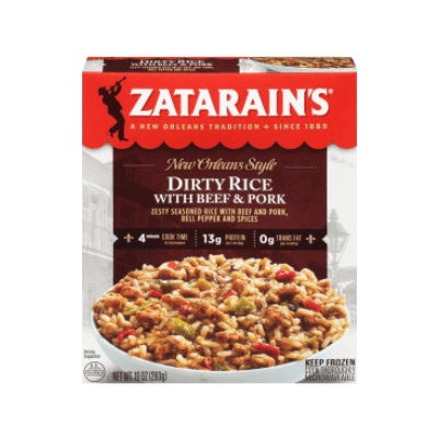 Zatarain's® Frozen Dirty Rice With Beef And Pork