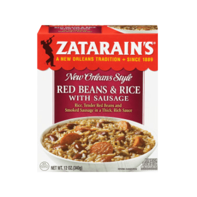 Zatarain's® Frozen Red Bean And Rice With Sausage | Zatarain's