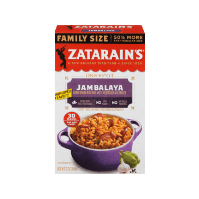 Zatarain's Dirty Rice Dinner Mix Family Size