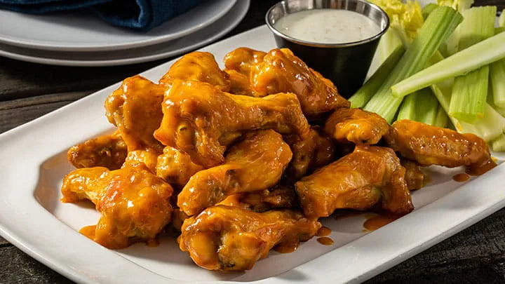 Spicy Tangy Carolina BBQ Wings