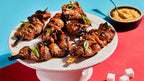 Spiced Miso Caramel Pork Skewers