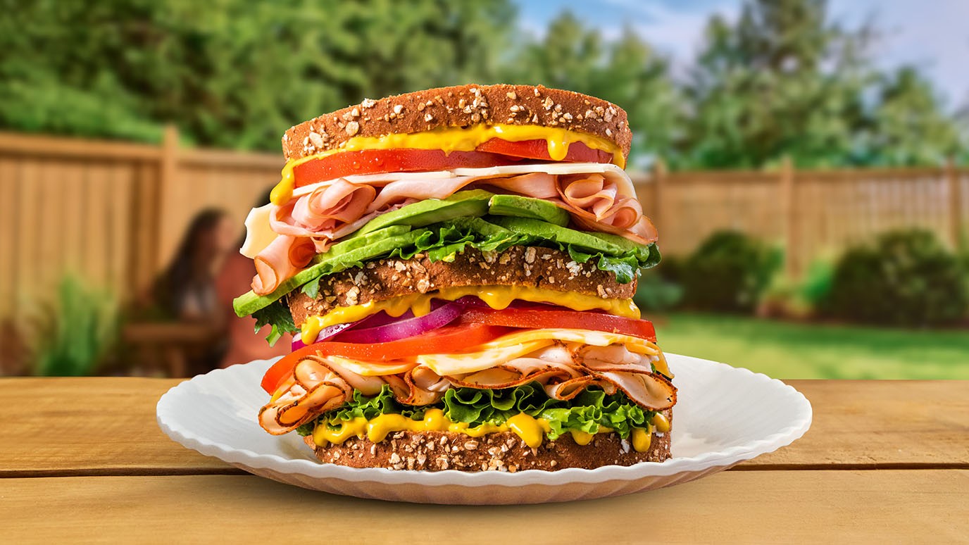 Monster Stacked Club Sandwich
