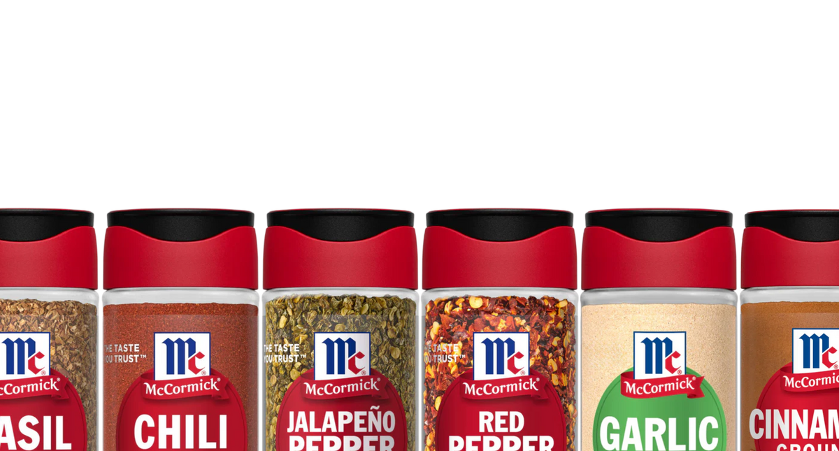 Various McCormick spices