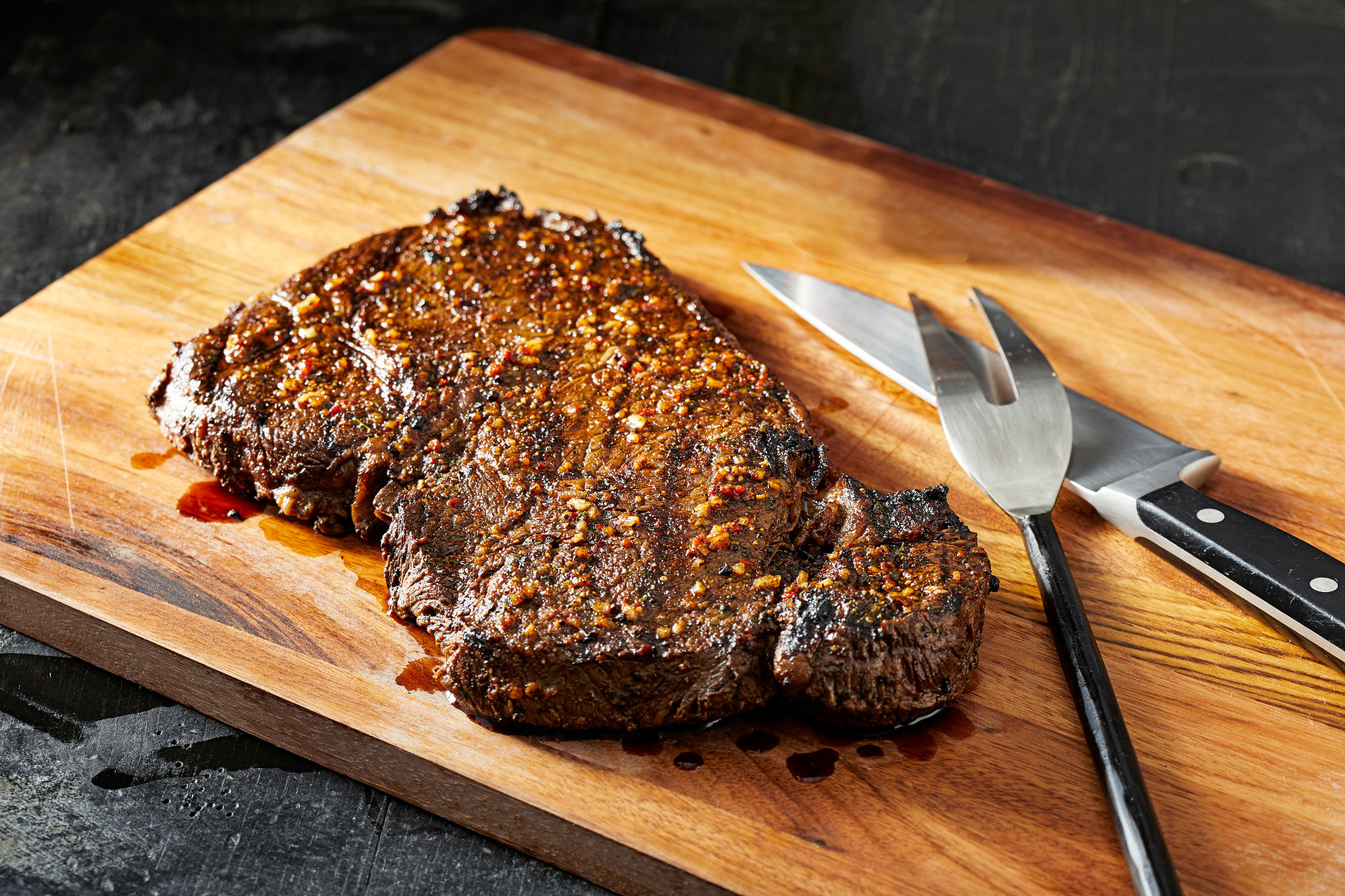 Brown Sugar Bourbon Steak and Mash