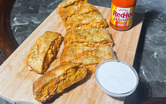 Buffalo Chicken Stromboli Recipe