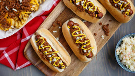 Coney Chili Hot Dogs