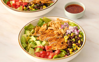 smoky southwest salad with chicken