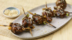 Turkey Meatball & Scallion Yakitori