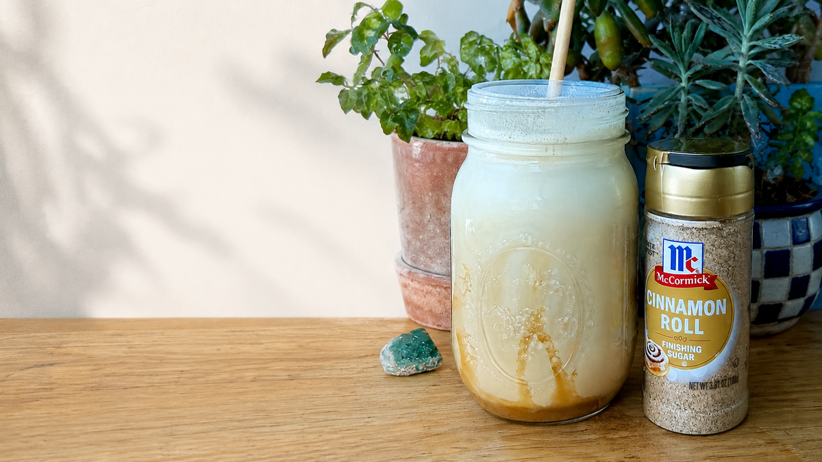 Cinnamon Roll Cold Brew Float