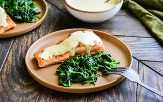 Pan-Seared Salmon with Creamy Dijon Mustard Sauce