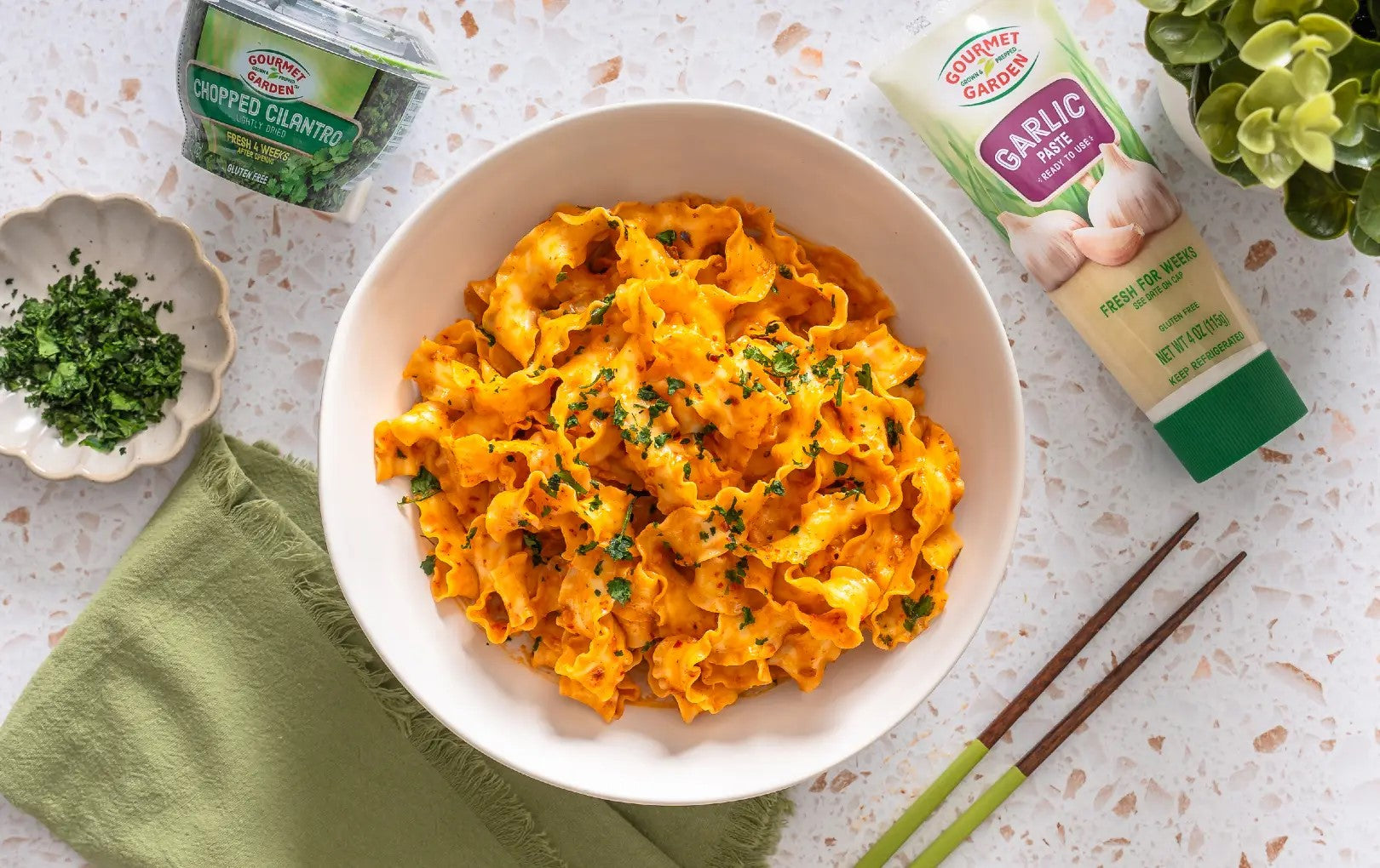 5-Minute Spicy Peanut Noodles