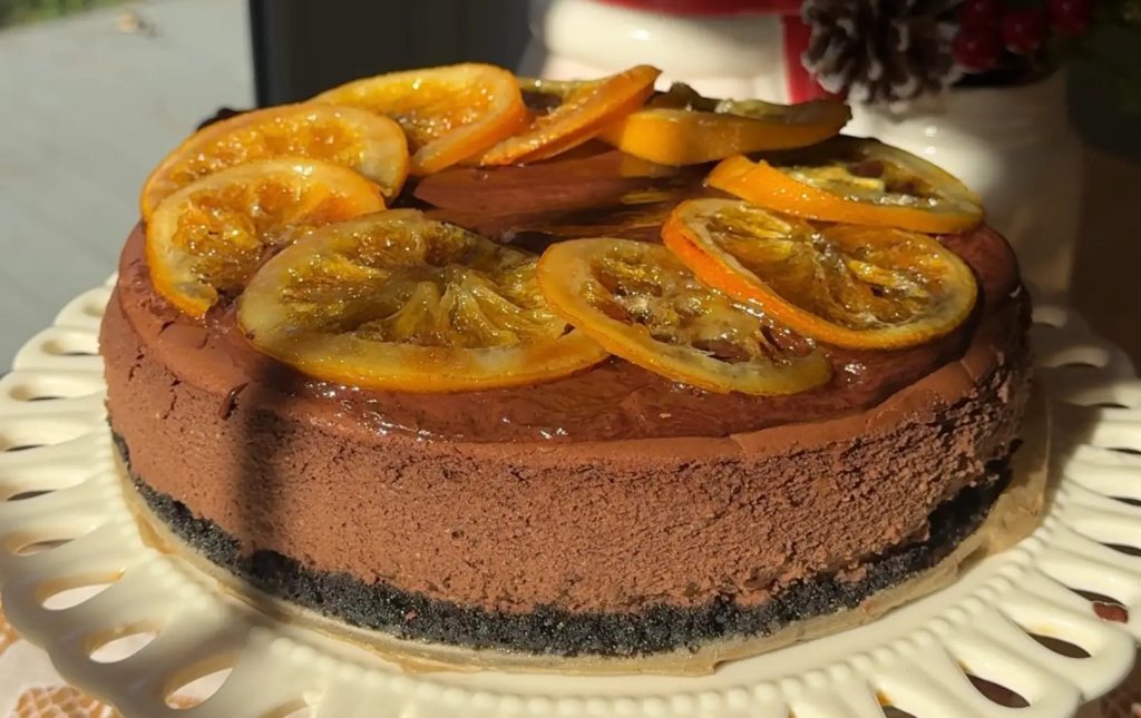 Chocolate Orange Cheesecake