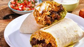Chili Garlic Steak Burrito Recipe