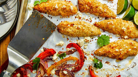 Crispy Ranch Chicken Sheet Pan Dinner