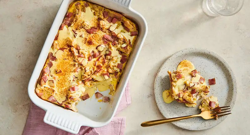 Eggs benedict casserole