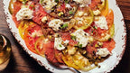 Tomato Grapefruit Carpaccio with Yuzu Kosho Butter