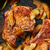 Skillet Pork Chops and Apples With Miso Caramel