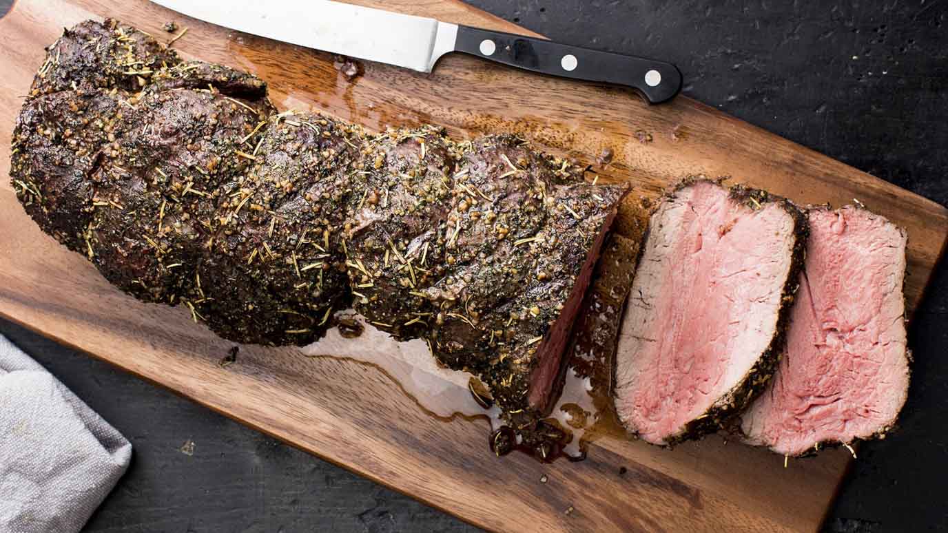 grilled beef tenderloin with montreal seasoning