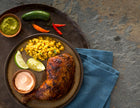 Peruvian Roasted Chicken with Amarillo Sauce