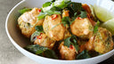 Turmeric Fried Broccoli with Red Curry Sauce