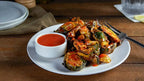 Smoky Honey Buffalo Brussels Sprout Wings