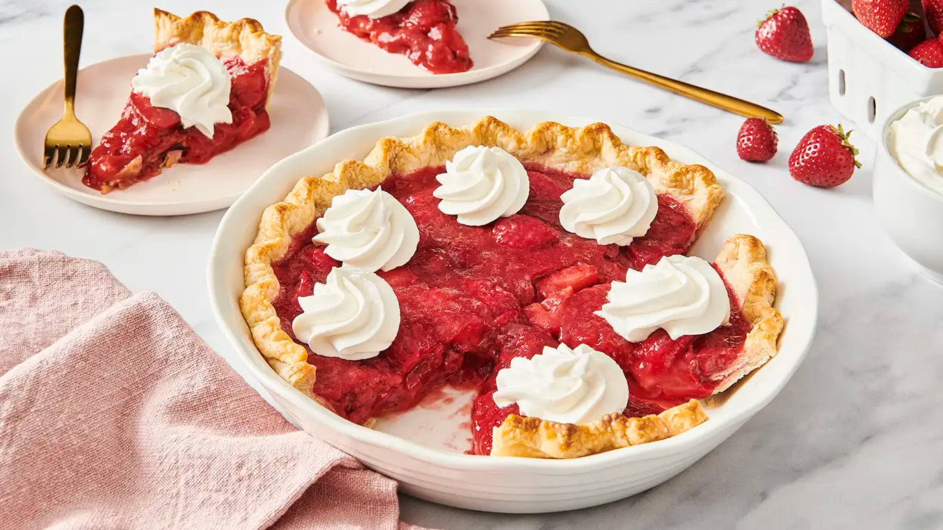 Strawberry pie
