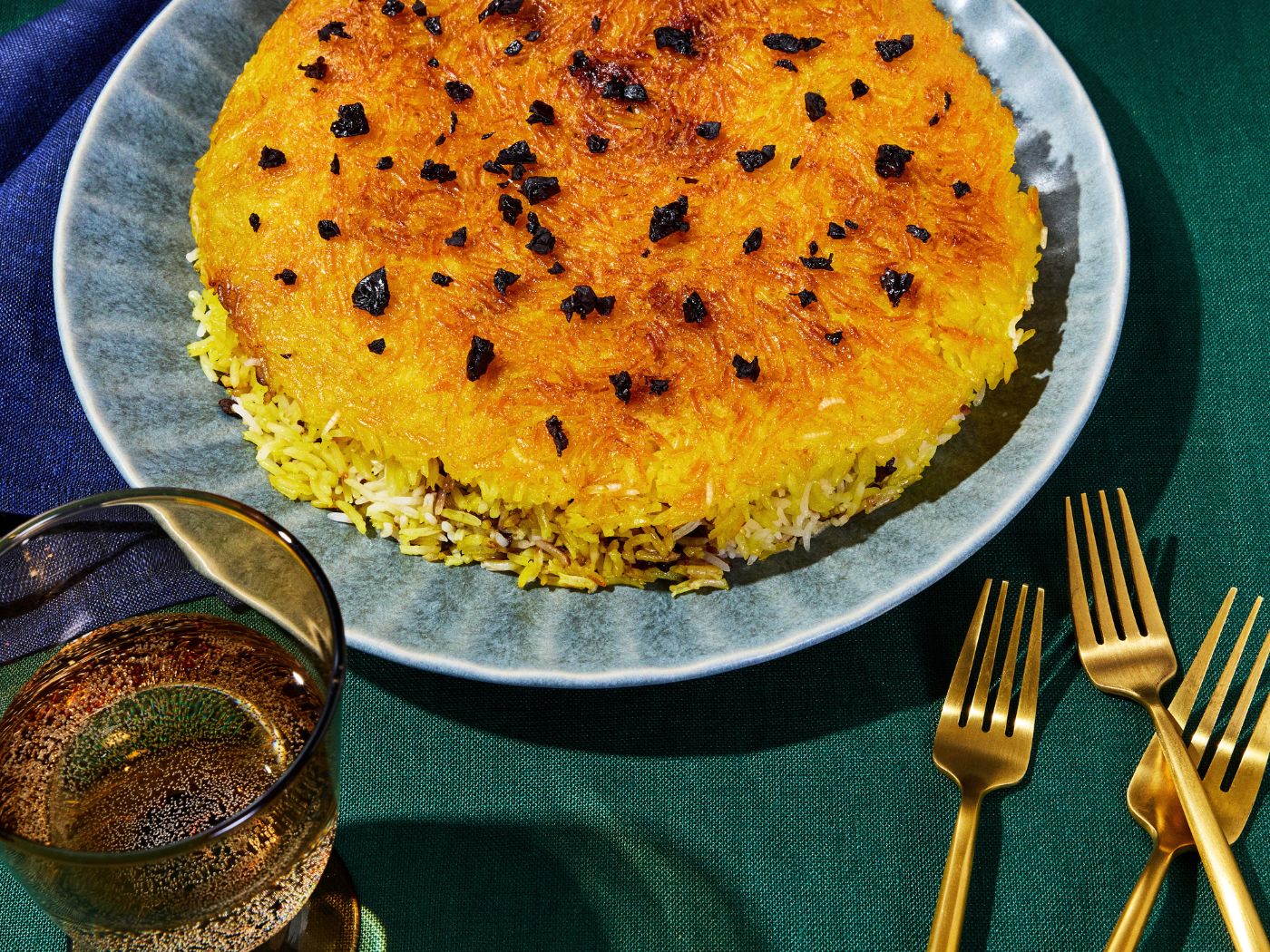 Tahdig (Saffron Rice)