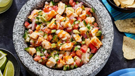 Tequila and Lime Halibut Ceviche
