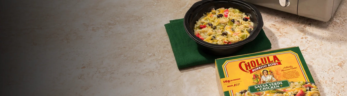 Cholula Frozen Burrito Bowls