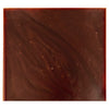 A square tile with a swirling pattern in shades of brown and amber.