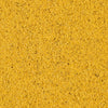 A close-up texture of yellow sand with small dark specks.