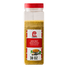 A container of Lawry's Adobo Seasoning, showcasing the product's packaging and branding.