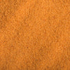 A close-up of orange sand.