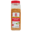 A Lawry's Touch of Sea Salt Roasted Garlic Seasoning jar.