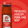 Lawry's Seasoned Salt is recommended for potatoes, poultry, pork, and beef.