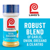 Lawry's Total Seasoning is a robust blend of garlic, onion, oregano, and cilantro.