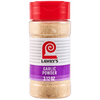 A container of Lawry's Garlic Powder.