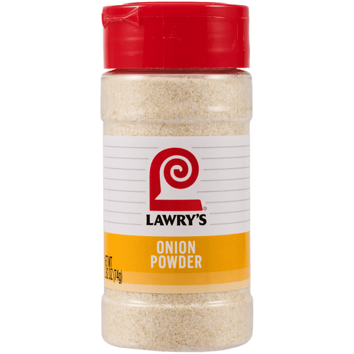 A bottle of Lawry's Onion Powder.